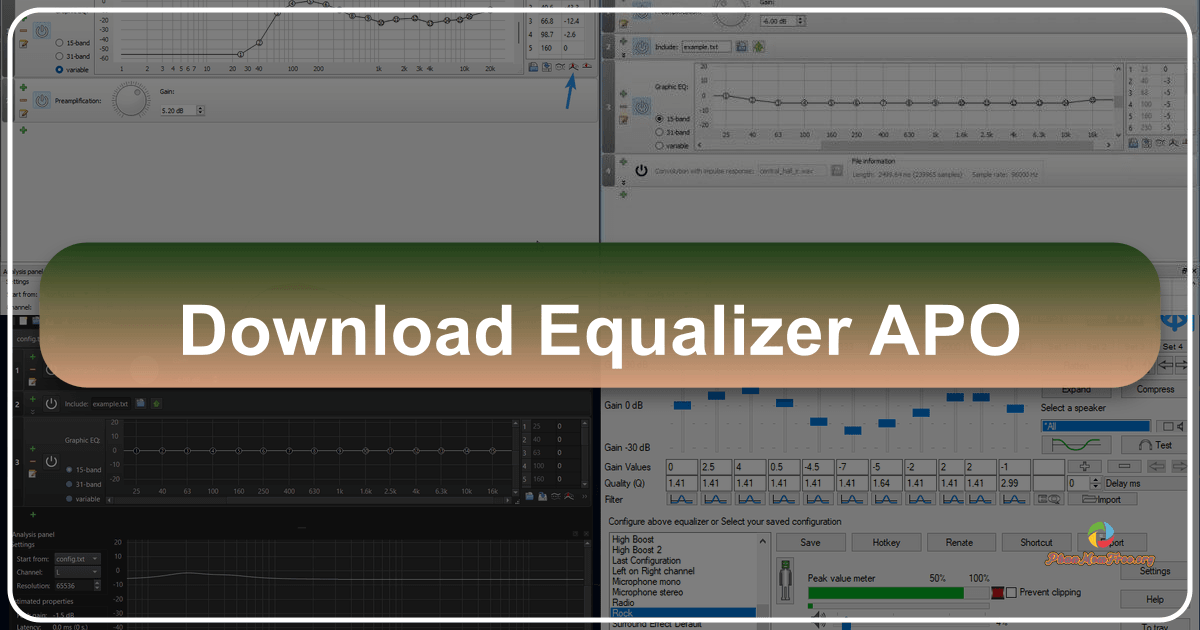 Exploring Equalizer APO, a free, open-source graphic equalizer for Windows, with its features and benefits. /images/download-equalizer-apo.png