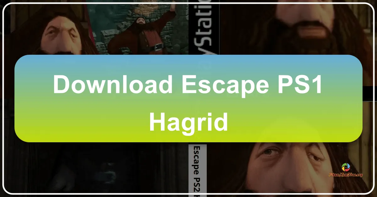 Escape PS1 Hagrid: A Retro-Inspired Harry Potter Horror Adventure