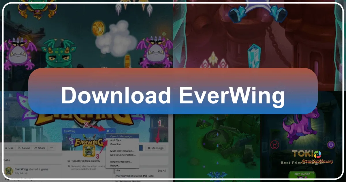 EverWing: Chiến trường phép thuật trên Facebook Messenger