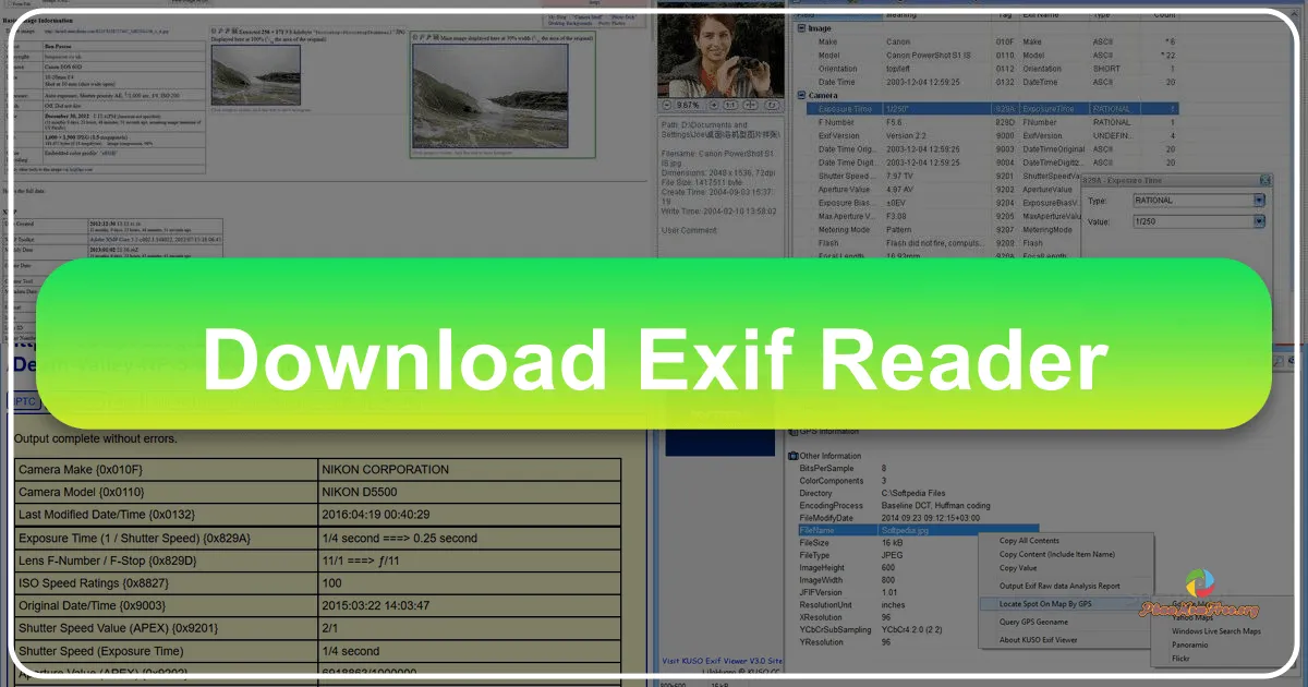 Exif Reader: A Comprehensive Overview