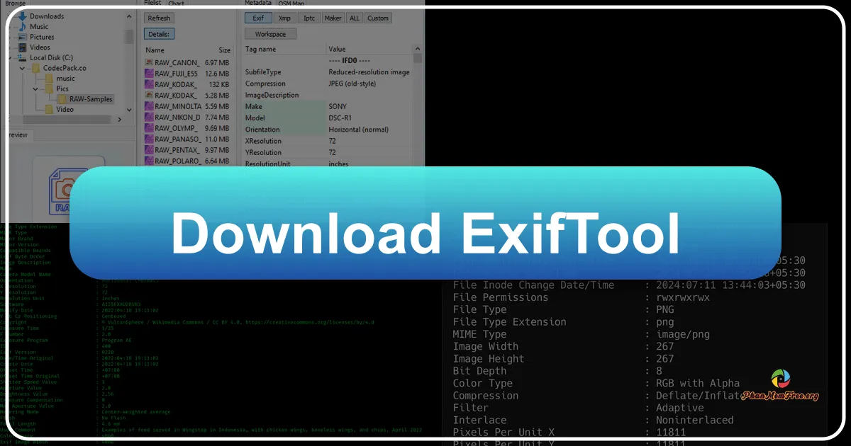 ExifTool: A Comprehensive Guide to Metadata Management