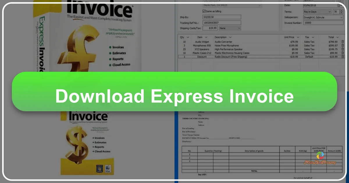 Express Invoice Free Edition: A Comprehensive Review
