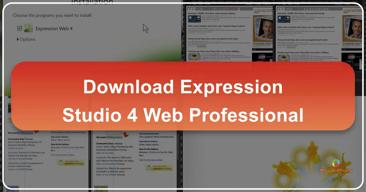 Expression Studio 4 Web Professional: Bộ Công Cụ Thiết Kế Web Chuyên Nghiệp Từ Microsoft