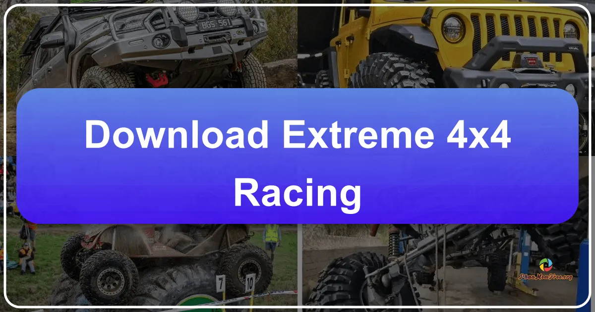 Extreme 4x4 Racing: Conquer the Uncharted Terrain