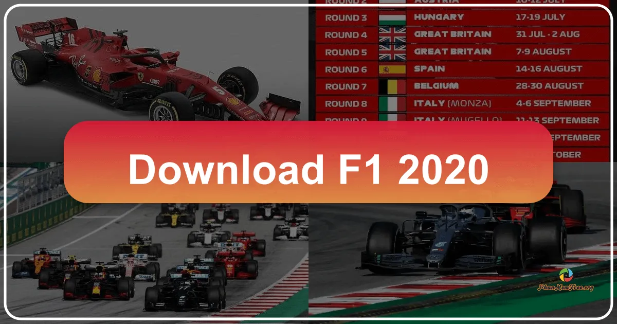 F1 2020: Trải Nghiệm Tuyệt Vời Của Giải Đua Công Thức 1