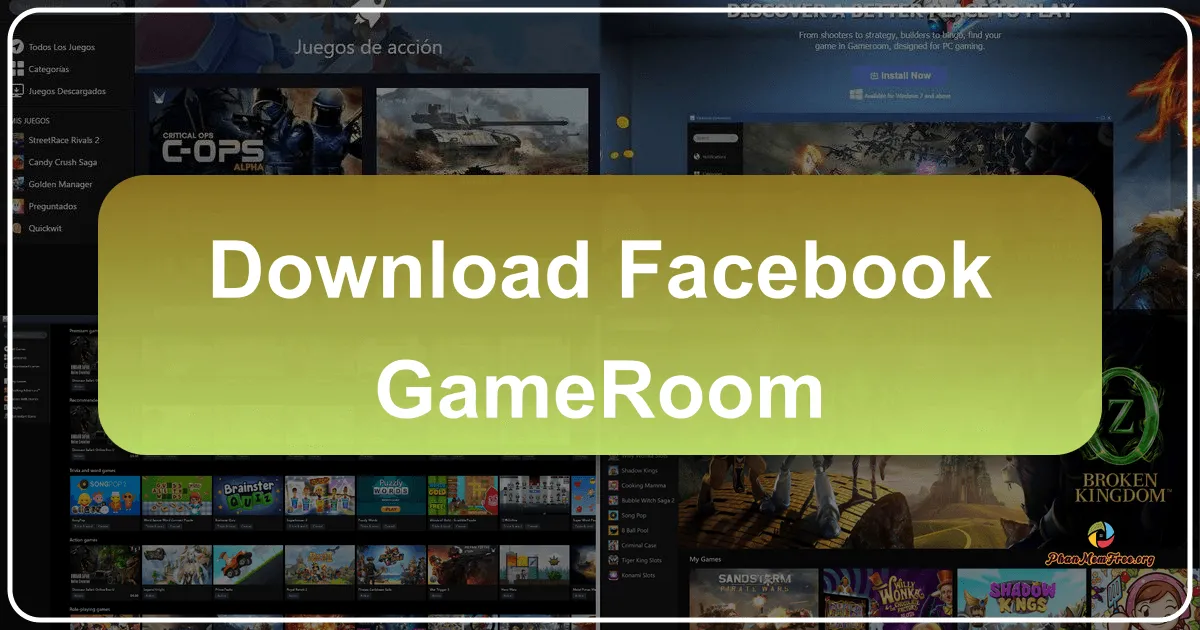 Facebook Gameroom: A Casual Gamer's Delight