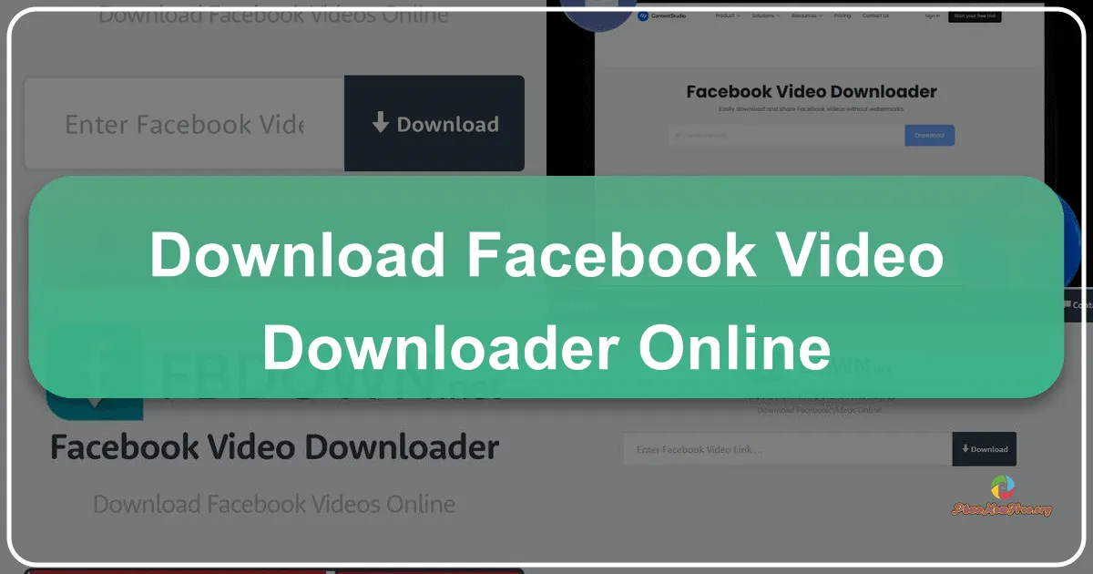 Facebook Video Downloader Online: Hướng dẫn tải video Facebook đơn giản và nhanh chóng