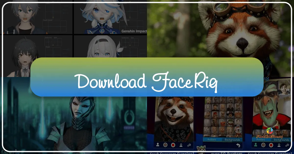 FaceRig: Biến đổi khuôn mặt thành thế giới ảo sống động