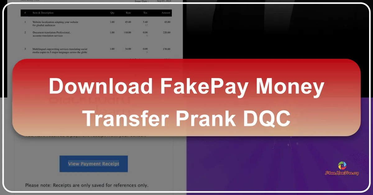 FakePay - Money Transfer Prank: A Hilarious App for Harmless Deception