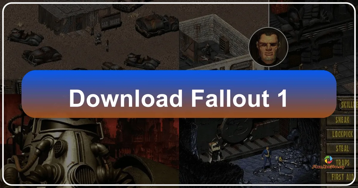 Fallout 1: A Post-Apocalyptic RPG Classic
