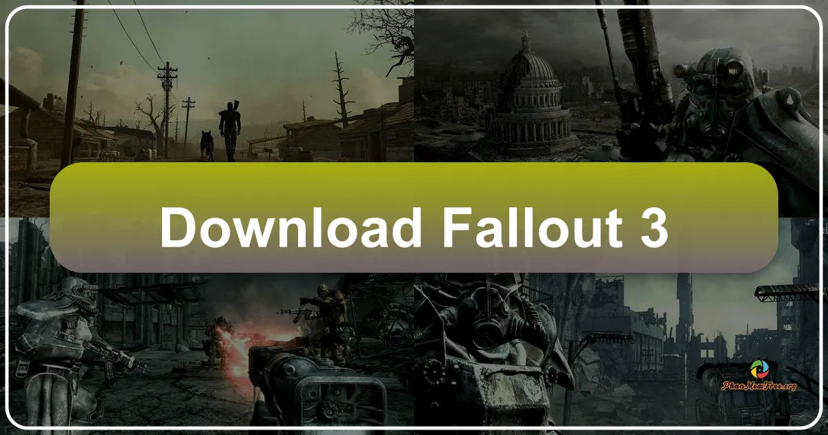 Fallout 3: A Post-Apocalyptic Masterpiece Redefined