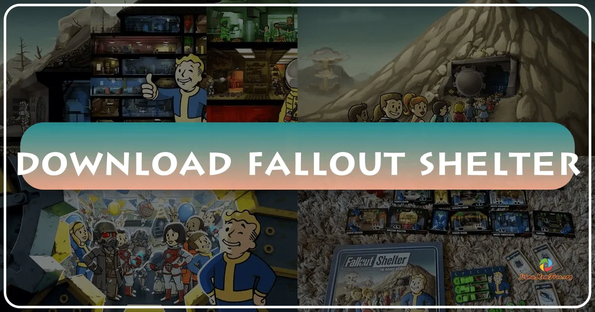 Fallout Shelter: Xây Dựng và Bảo Vệ Tương Lai Dưới Lòng Đất