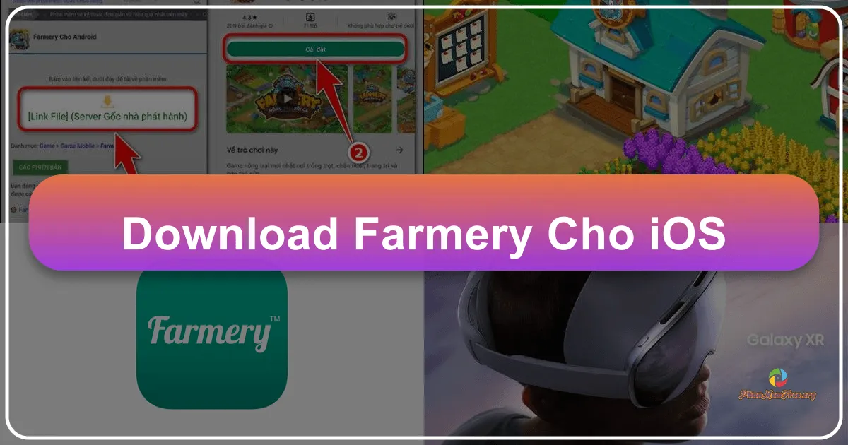 Farmery cho iOS: Trải Nghiệm Nông Trại Xinh Xắn Trên iPhone/iPad