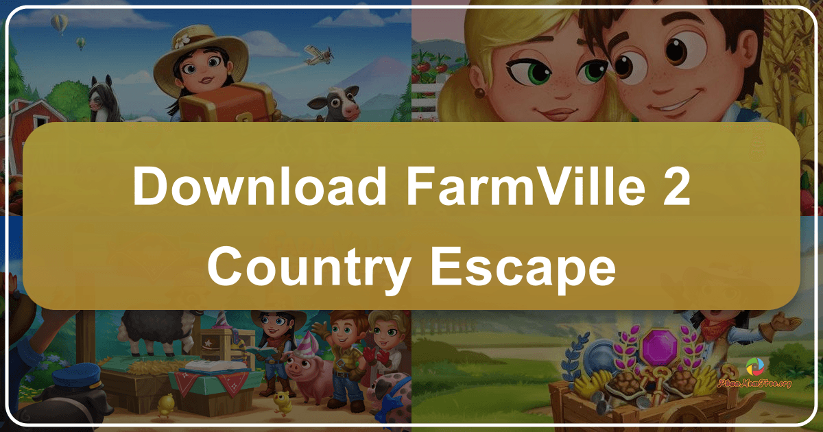 FarmVille 2: Country Escape offers a charming farming simulation experience with improved graphics and refined social interactions. /images/download-farmville-2-country-escape.png
