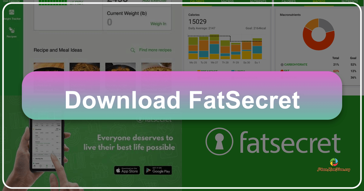 Download FatSecret for a holistic approach to weight loss and healthy living with tracking and community support features. /images/download-fatsecret.png
