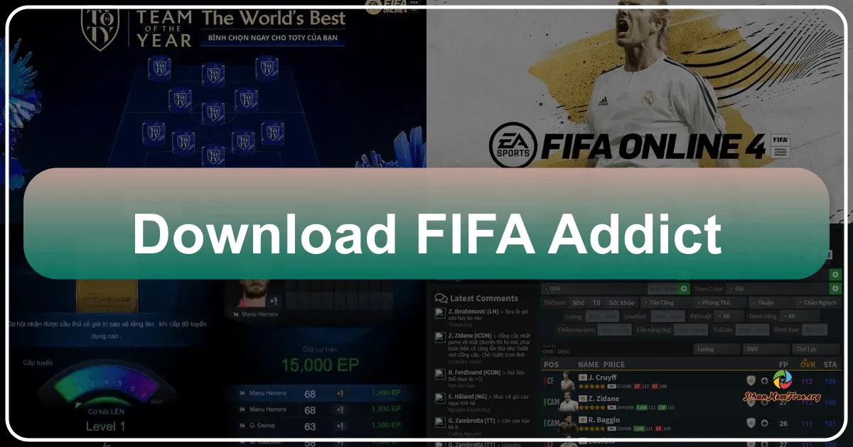 FIFAaddict: Cổng Thông Tin Toàn Diện Về Dữ Liệu Cầu Thủ FIFA Online 4