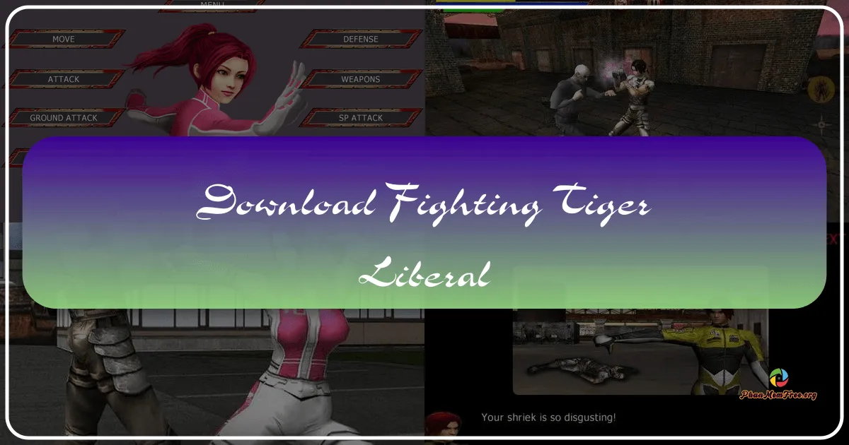 Fighting Tiger - Liberal: A Deep Dive into a Retro-Style 3D Fighting Game