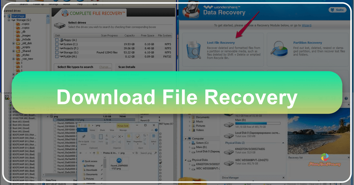 Recover lost files with ease using various software and techniques for successful data retrieval from storage media. /images/download-file-recovery.png