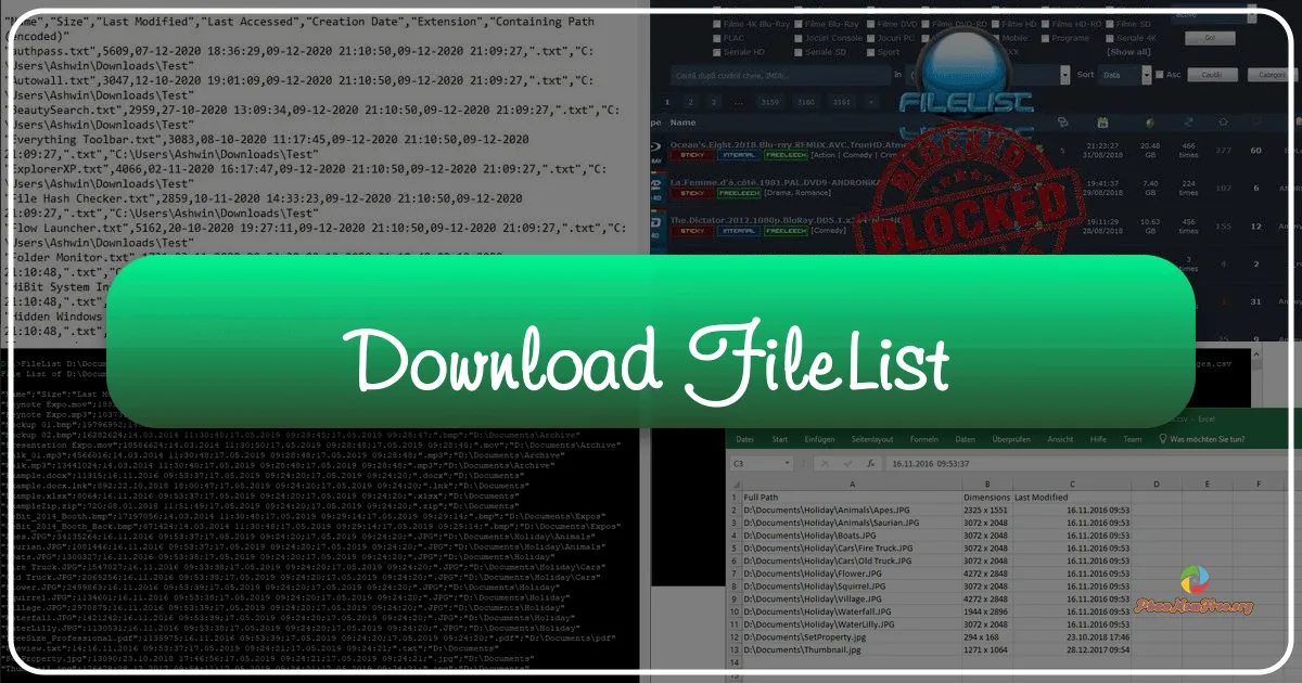 FileList: A Powerful Command-Line Utility for File Management
