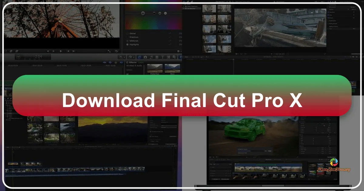 Final Cut Pro X: A Deep Dive into Apple's Professional Video Editing Software