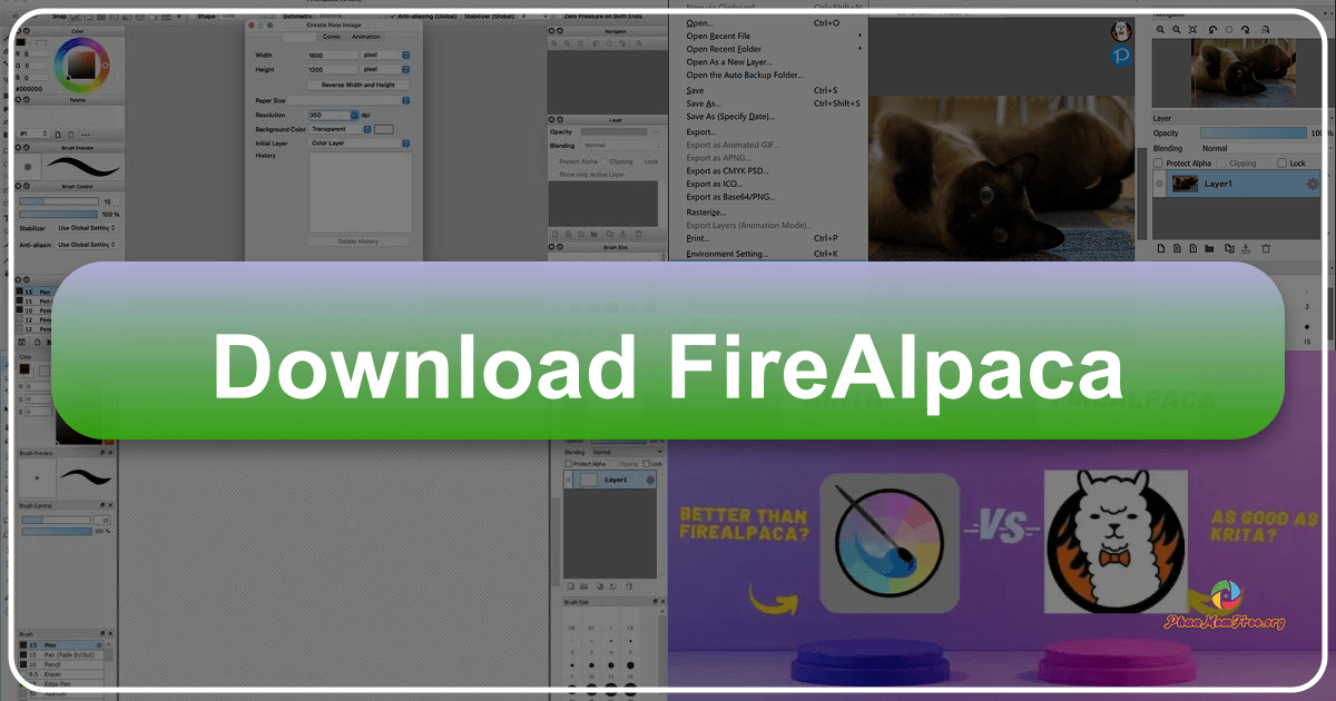 Discover FireAlpaca, a free digital art software with intuitive interface and robust features for artists of all skill levels. /images/download-firealpaca.png