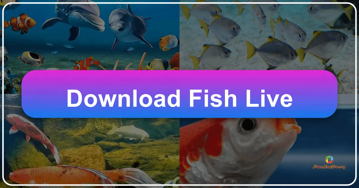 Fish Live: A Virtual Aquarium in Your Pocket