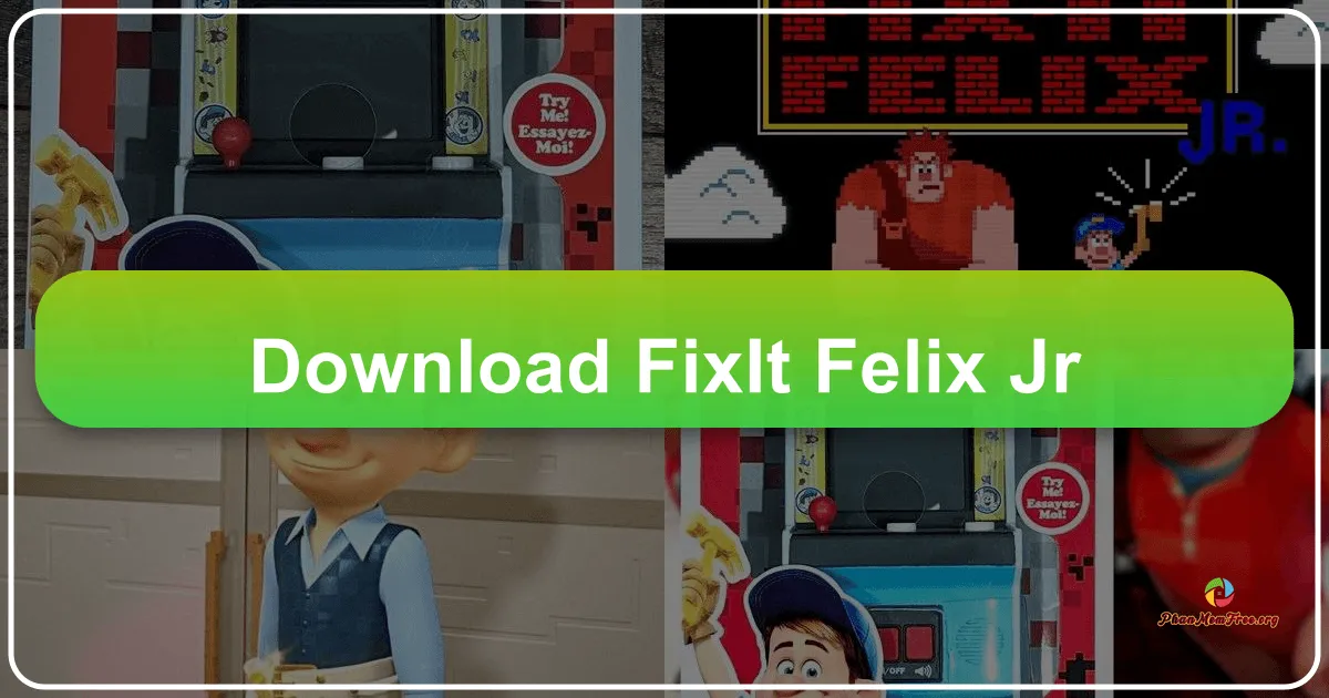 Fix-It Felix Jr.: A Nostalgic Trip to the 8-Bit Arcade