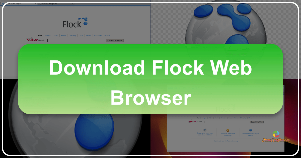 Flock web browser: A retrospective on its innovative social media integration and eventual discontinuation in 2011. /images/download-flock-web-browser.png