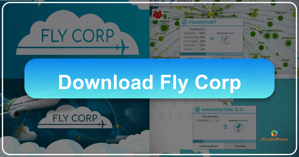 Explore Fly Corp, a strategic airline simulation game with deep gameplay and minimalist aesthetic. /images/download-fly-corp.png