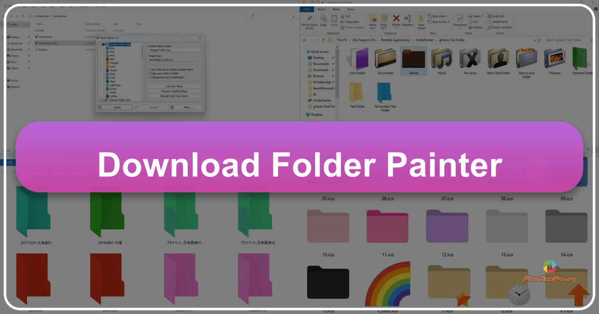 Download Folder Painter to personalize your Windows folders with custom icons and colors for enhanced organization. /images/download-folder-painter.png