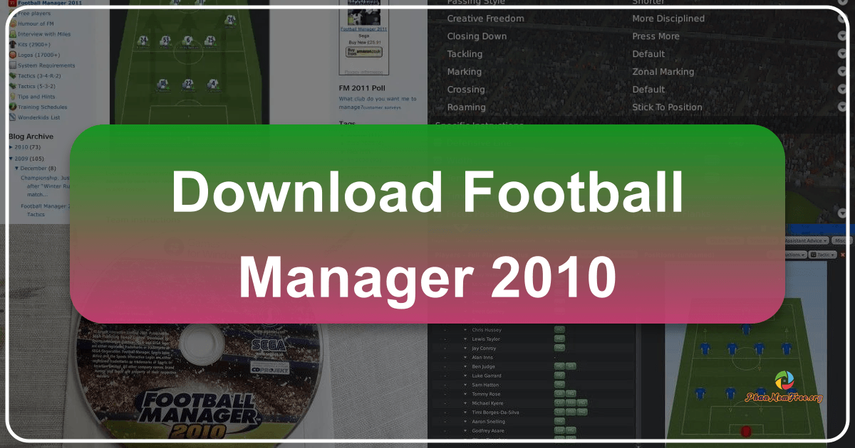 Football Manager 2010: Enhanced gameplay, realism, and strategy in a legendary football management simulation experience. /images/download-football-manager-2010.png