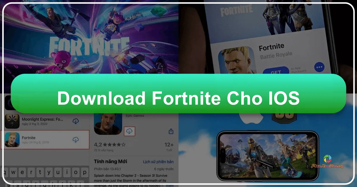 Fortnite cho iOS: Trải Nghiệm Chiến Trường Sinh Tồn Trên Điện Thoại Của Bạn