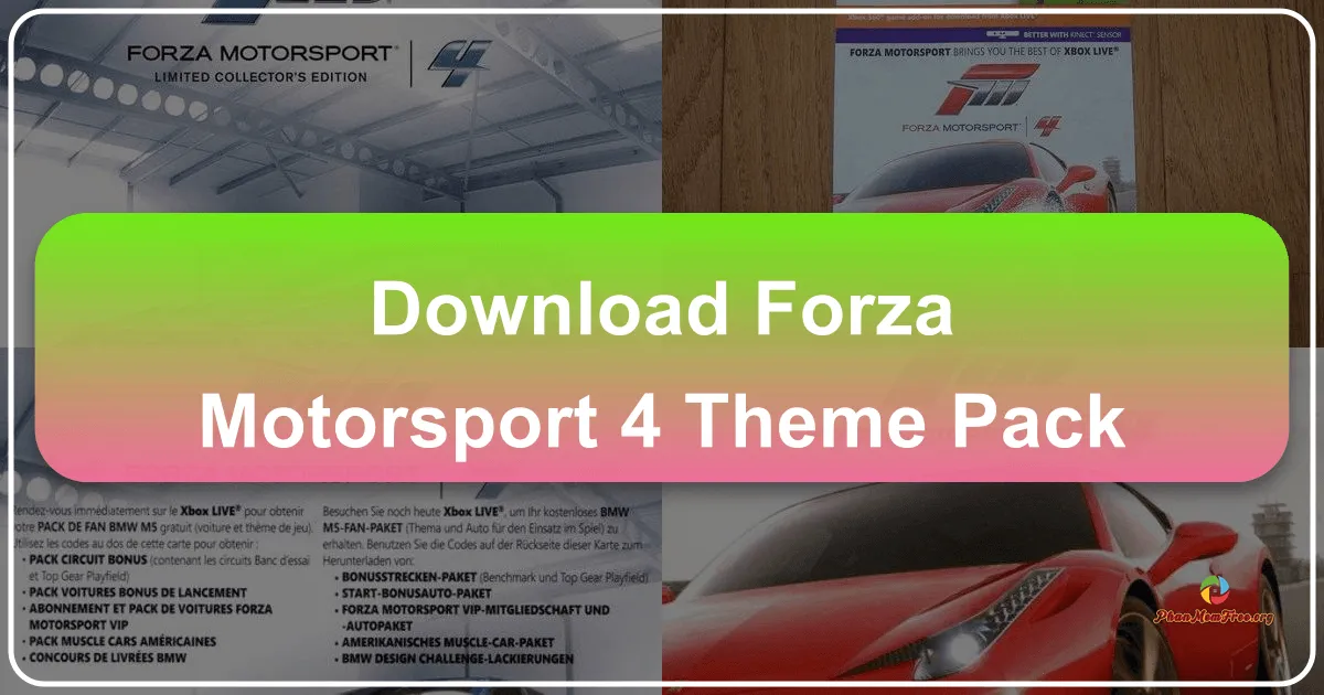 Forza Motorsport 4 Theme Pack
