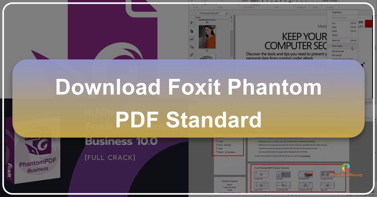 Foxit PhantomPDF Standard: A comprehensive PDF editing suite with robust features and seamless integration capabilities. /images/download-foxit-phantom-pdf-standard.png