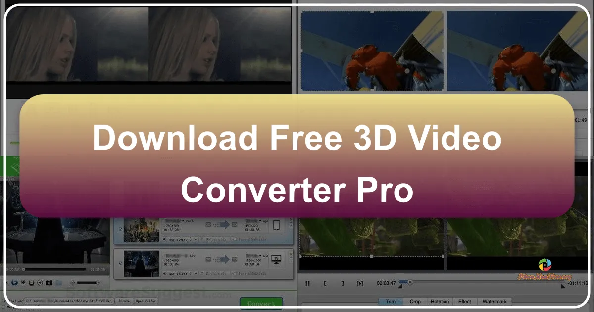 Free 3D Video Converter Pro: Your Gateway to Immersive 3D Video Experiences