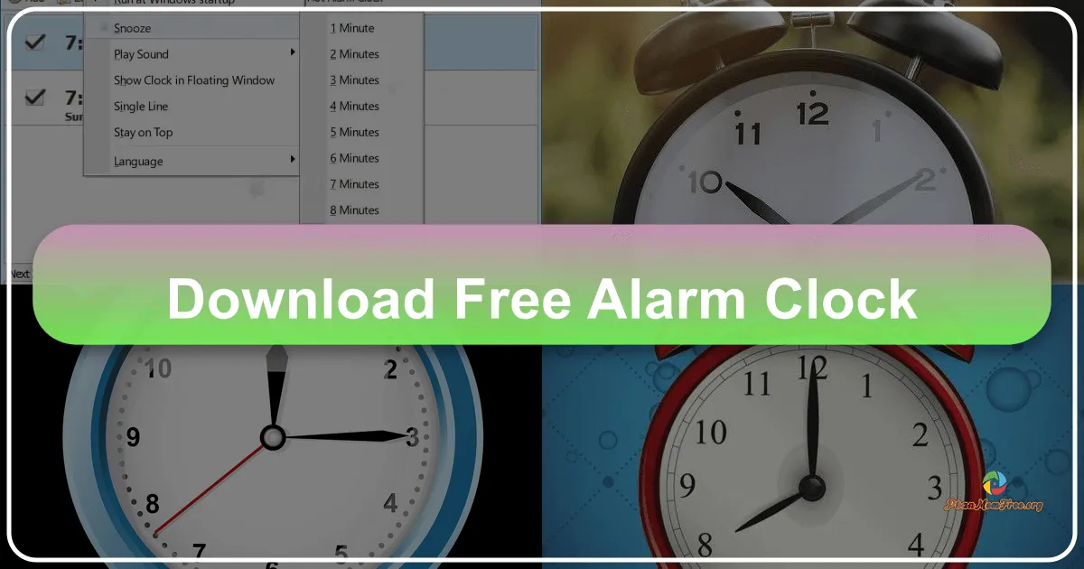Đồng Hồ Báo Thức Miễn Phí - Free Alarm Clock: Người Bạn Đáng Tin Cậy Cho Giấc Ngủ Sảng Khoái
