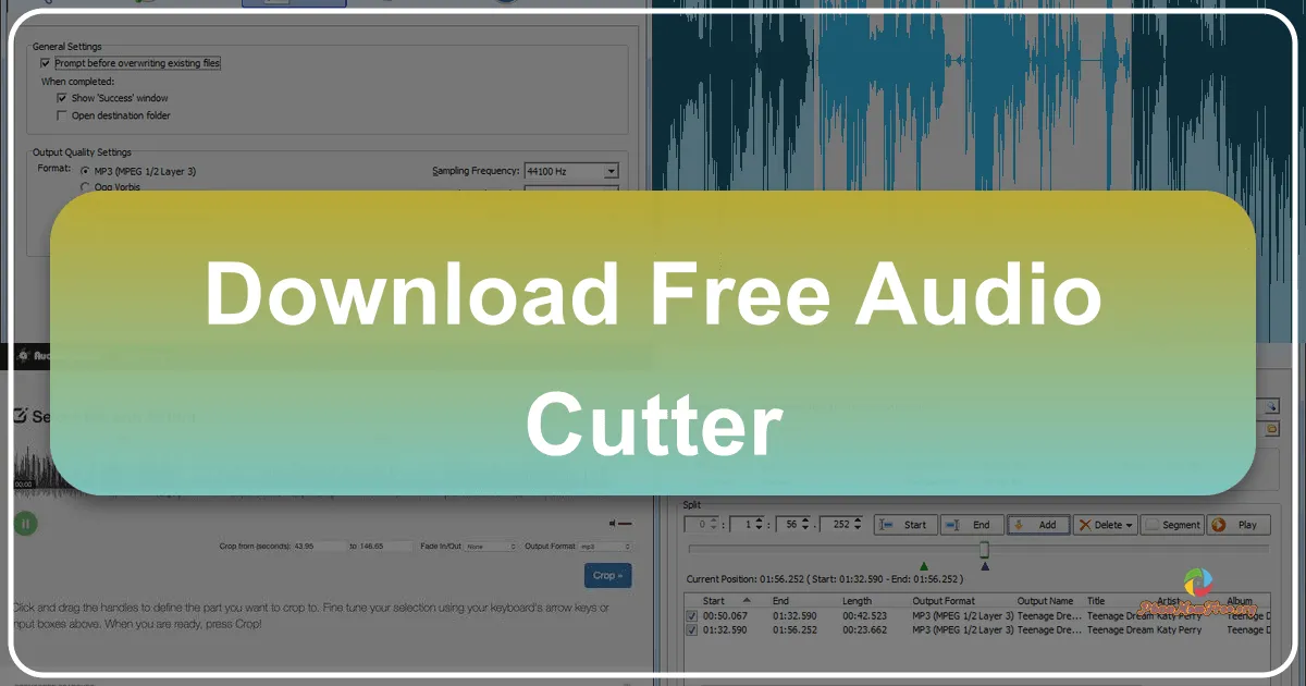 Free Audio Cutter: Giải Pháp Đỉnh Cao Để Cắt Nhạc Miễn Phí, Dễ Dàng và Nhanh Chóng