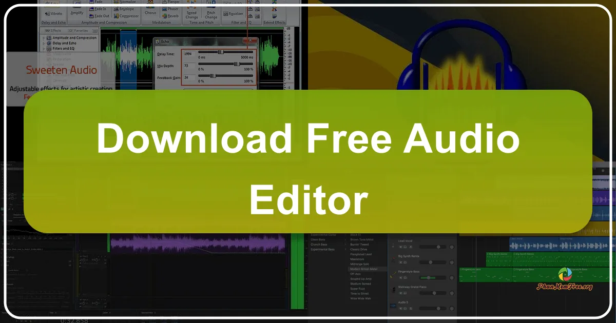 Free Audio Editor: A Comprehensive Review