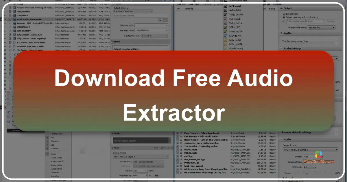 Free Audio Extractor: A Comprehensive Review