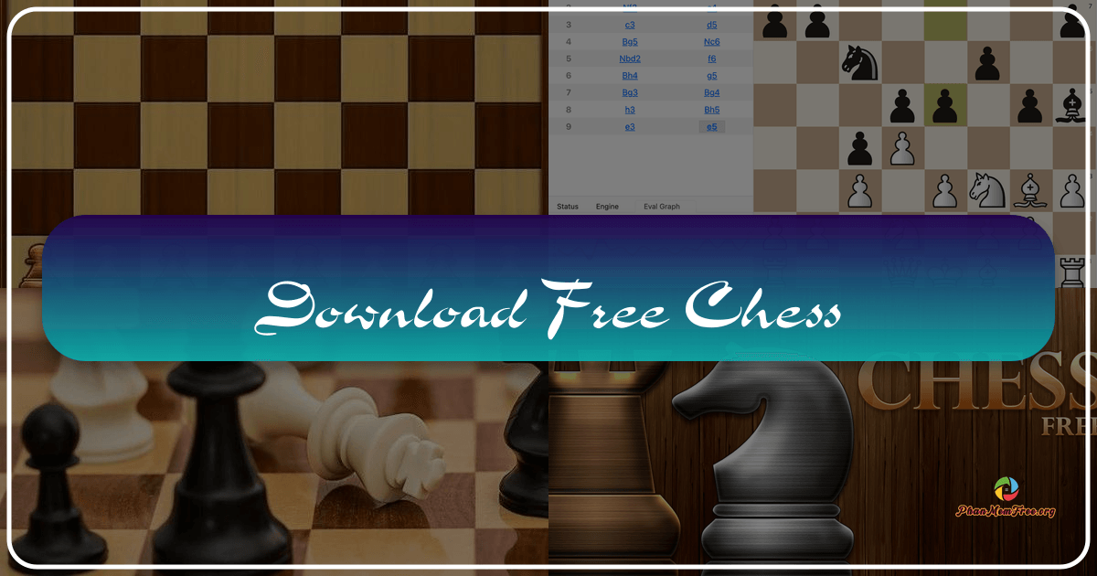 Free Chess is a simple, downloadable chess simulator for Windows with adjustable difficulty levels and offline multiplayer mode. /images/download-free-chess.png