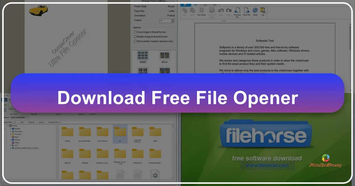 Free File Opener: Trình Mở Tập Tin Toàn Diện Miễn Phí