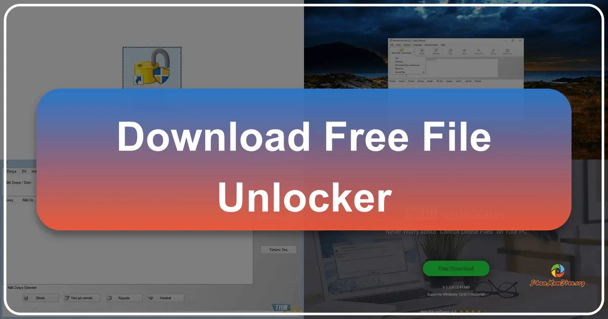 Free File Unlocker: The Essential Utility for Unlocking Stubborn Files
