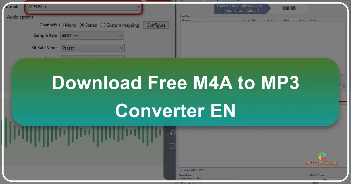 Free M4A to MP3 Converter: A Comprehensive Review