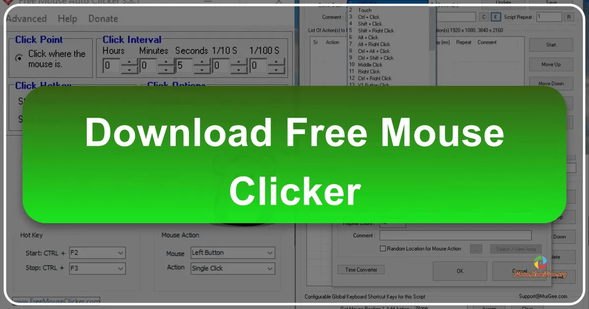 Free Mouse Clicker: Automating Your Clicks for Enhanced Productivity