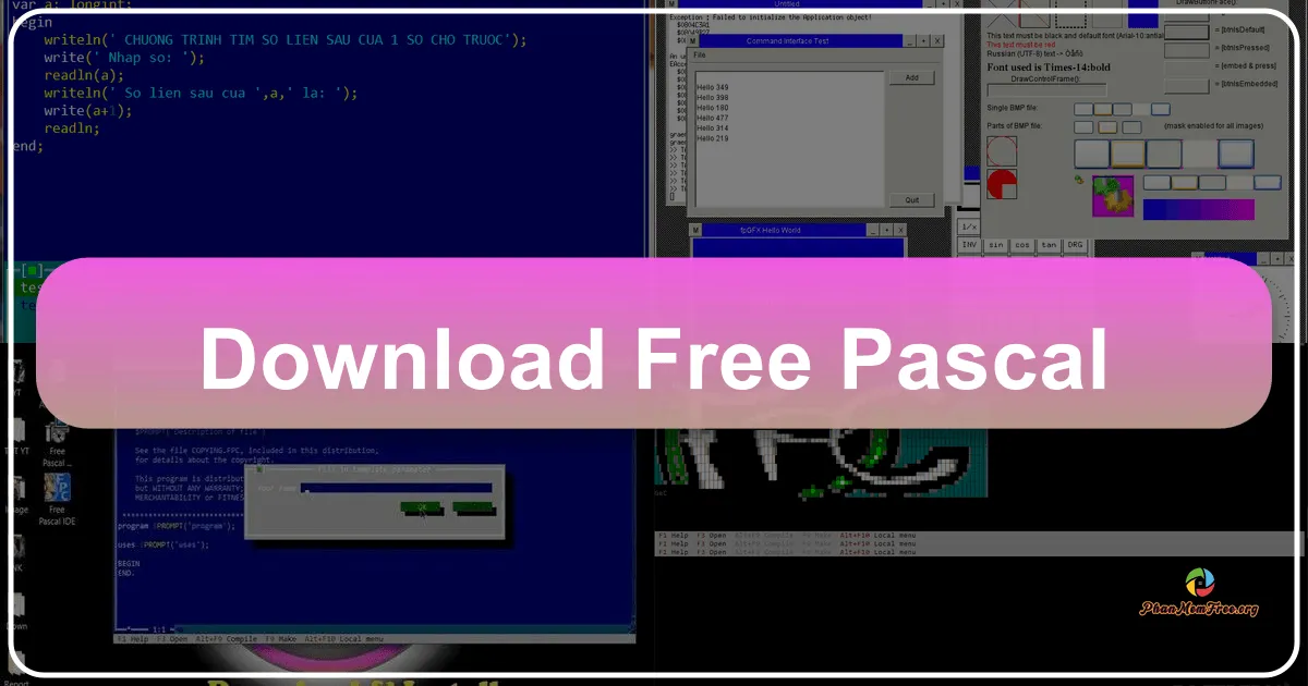 Free Pascal: Một Hệ Thống Biên Dịch Pascal Miễn Phí và Mạnh Mẽ