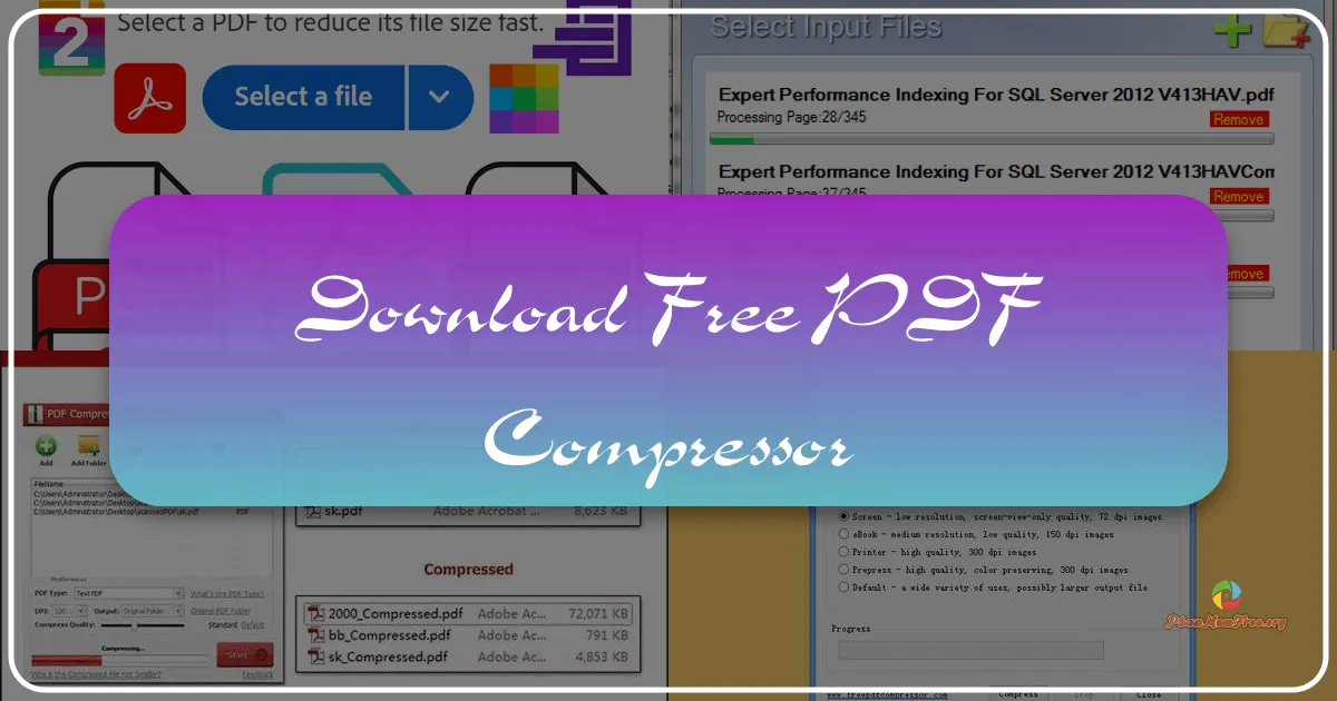 Free PDF Compressor: Giải pháp tối ưu để nén file PDF mà không mất chất lượng