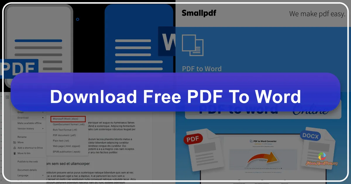 Free PDF to Word: A Comprehensive Guide to Converting PDF Files