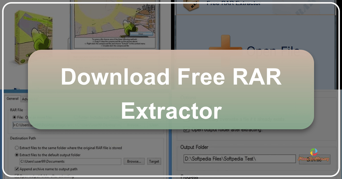Free RAR Extractor review: simple, efficient, and reliable tool for extracting RAR files with a clean security status. /images/download-free-rar-extractor.png