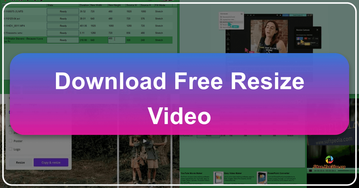 Free Resize Video: A simple tool for resizing videos with a user-friendly interface and broad format support. /images/download-free-resize-video.png