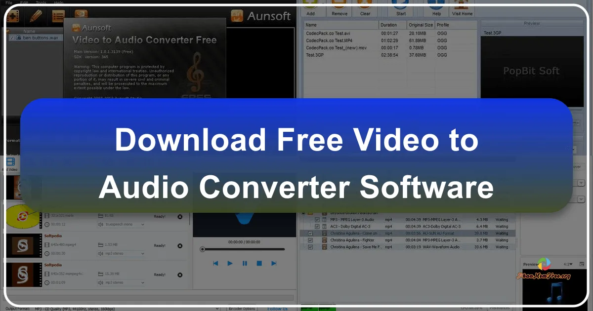 Free Video to Audio Converter Software: A Comprehensive Guide